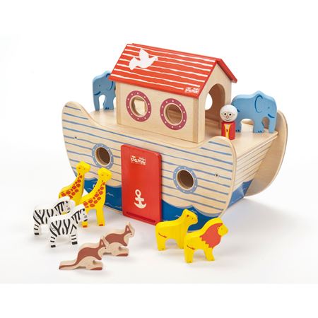 tender leaf toys noah's shape sorter ark