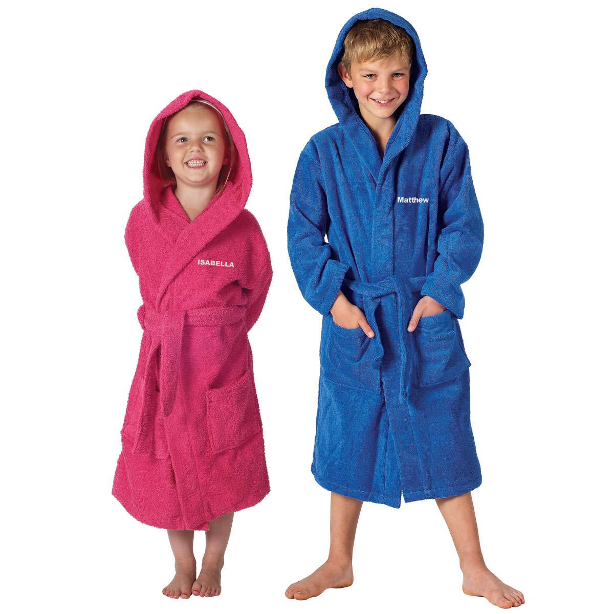 personalised toweling robe