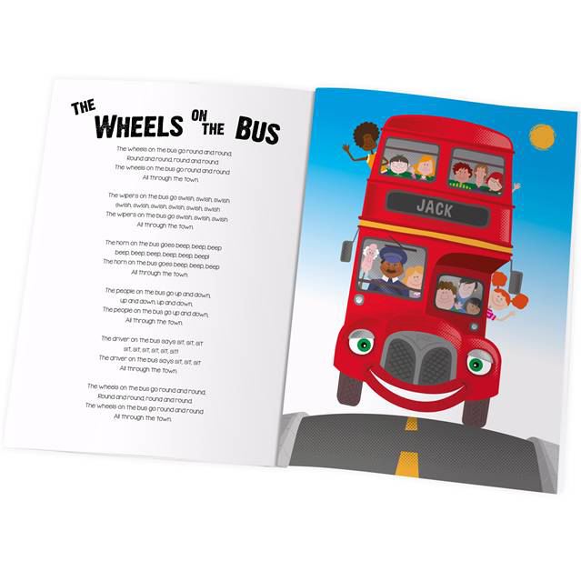 Modern Nursery Rhymes Personalised Books Mulberry Bush