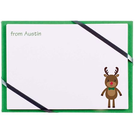 Picture of Personalised Rudolph Cards