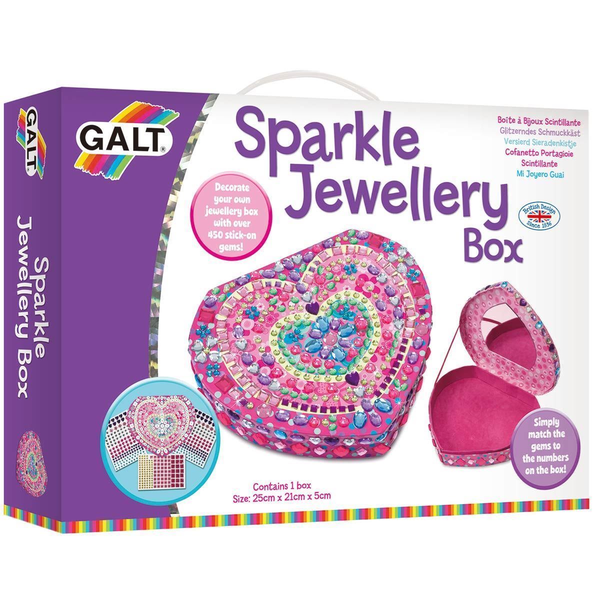 Sparkle Jewellery Box  Galt  Make & Do  Mulberry Bush