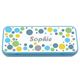 Picture of Named Pencil Tin - Blue Bubbles
