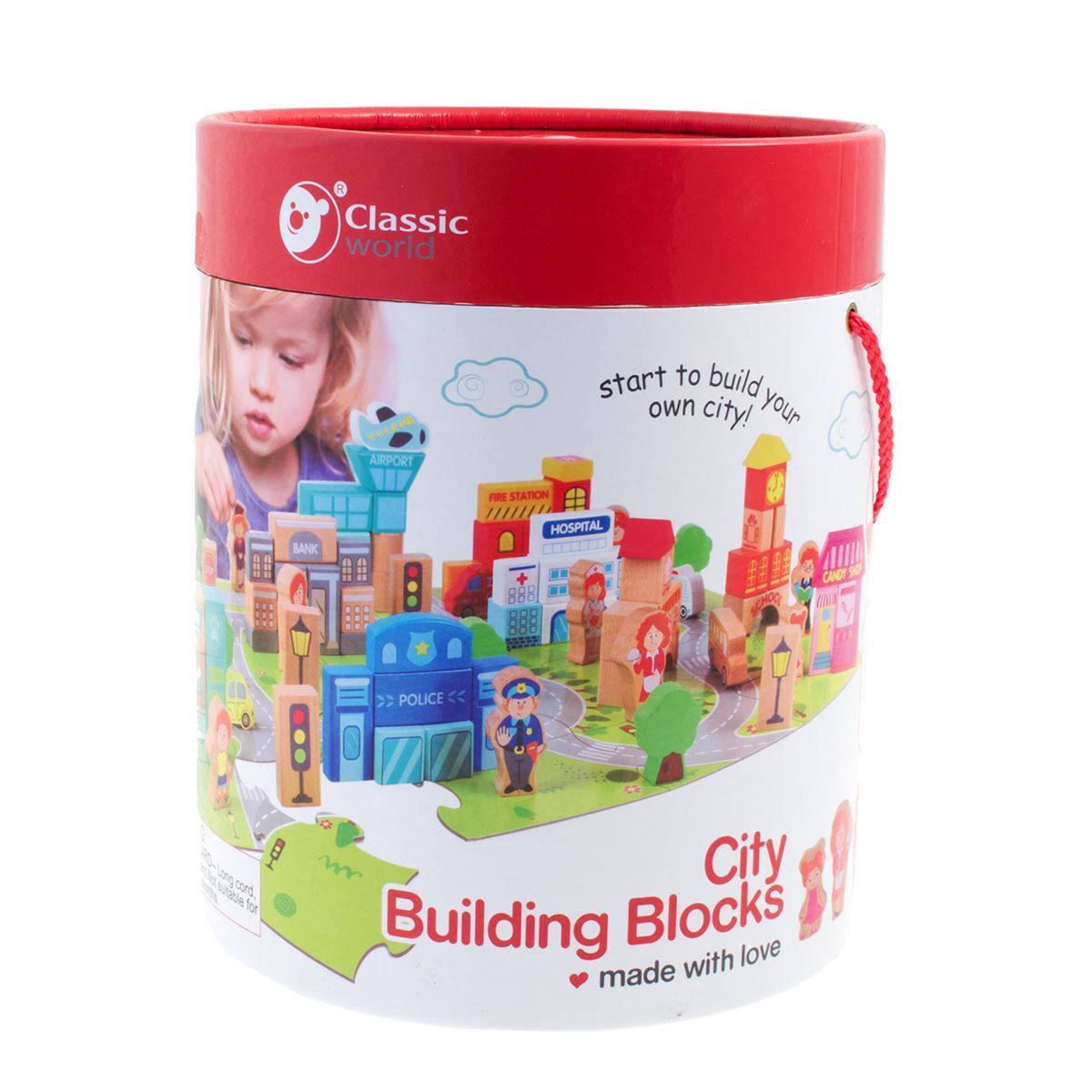 City Building Blocks Classic World Cubes & Blocks