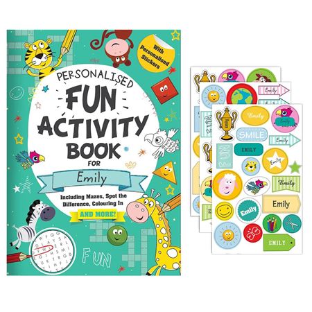 Picture of Personalised Activity Book with Stickers
