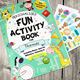 Picture of Personalised Activity Book with Stickers