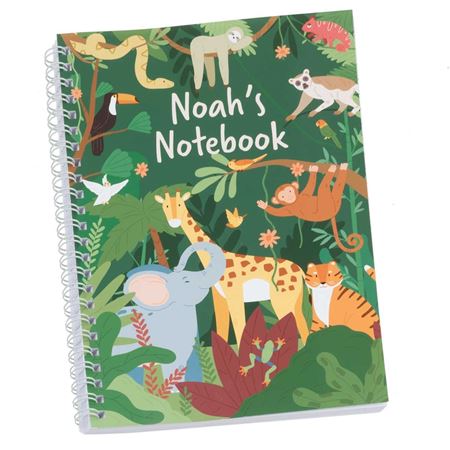 Picture of Jungle Personalised Notebook