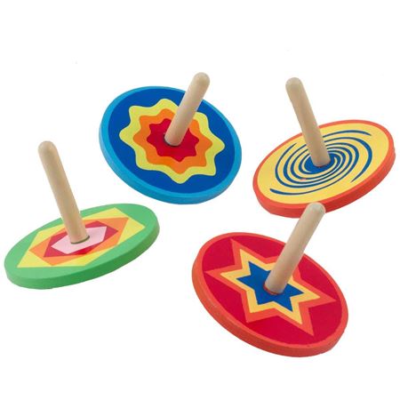 Picture of Pair of Snazzy Spinning Tops