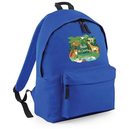 Picture of Jungle Personalised Backpack