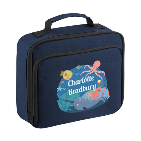 Picture of Ocean Life Personalised Lunch Bag