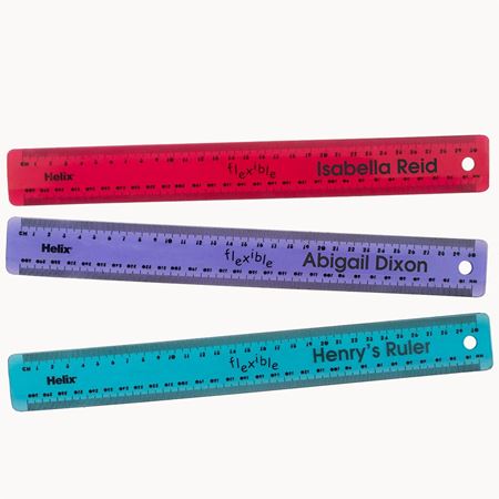Picture of Named Bendy 30cm Ruler