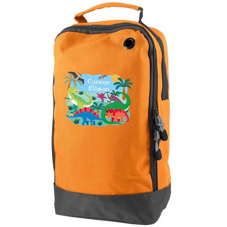Picture of Dinosaurs Personalised Shoe & Boot Bag