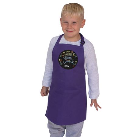 Picture of Gaming Personalised Apron - Age 3-6