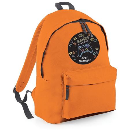 Picture of Gaming Personalised Backpack